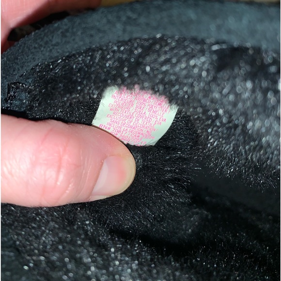 VS PINK Size LARGE 9/10 RARE HTF Cheetah Pattern Bling Faux Fur Lined Boots. - Picture 11 of 13